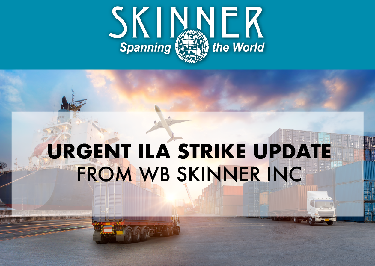 URGENT  ﻿ILA STRIKE UPDATE!